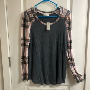 Brand new Maurice’s plaid shirt